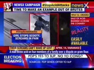 CCTV Footage Shows Acid Attack on Woman Doctor in Delhi Market