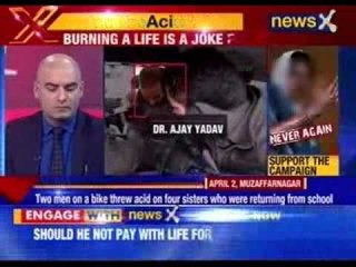 #EndTheAcidRain: He burnt her ,now, offer to marry