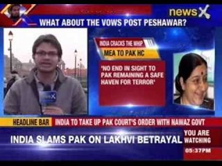 India lodges strong protest with Pakistan over Lakhvi