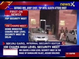 Home Minister chairs high level security meet in Delhi