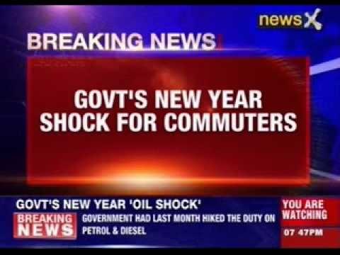 Excise Duty on petrol, diesel hiked by Rs 2/Litre