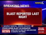 Crude bomb blast in Bengal's Burdwan district, two injured