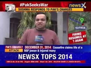 #PakSeeksWar: Sushma Swaraj responds to Pak's charges