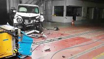 La Mercedes Classe G obtient cinq étoiles aux crash-tests Euro NCAP