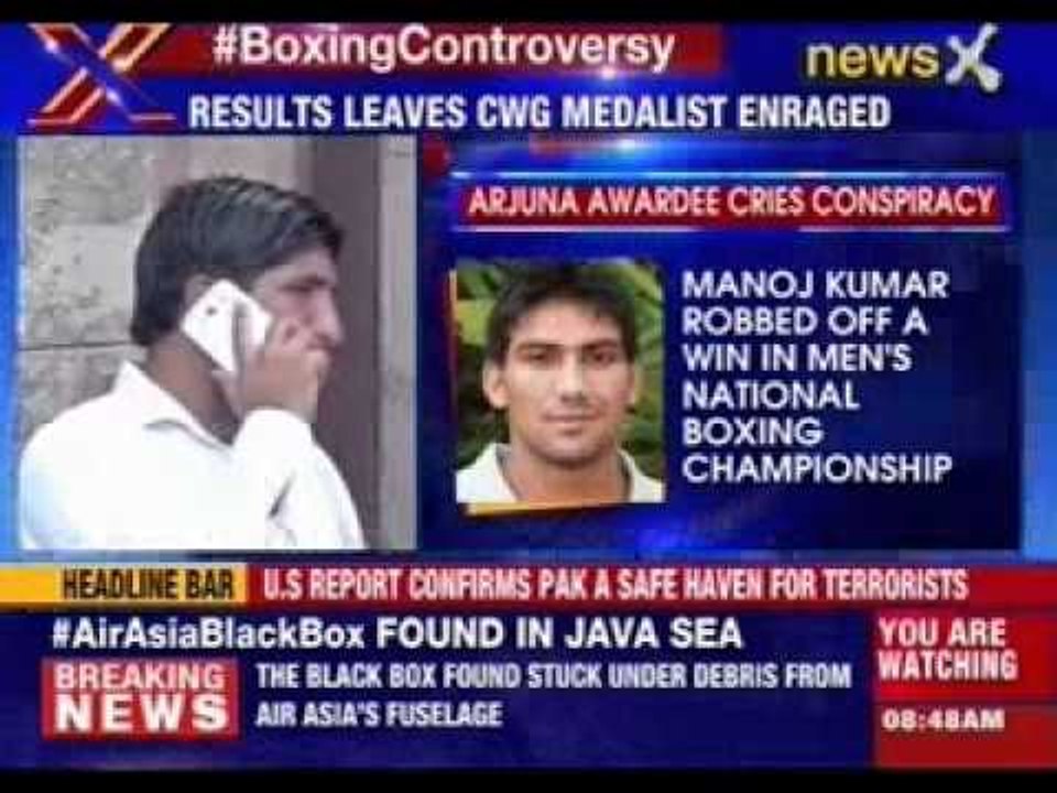 Arjuna awardee boxer cries conspiracy