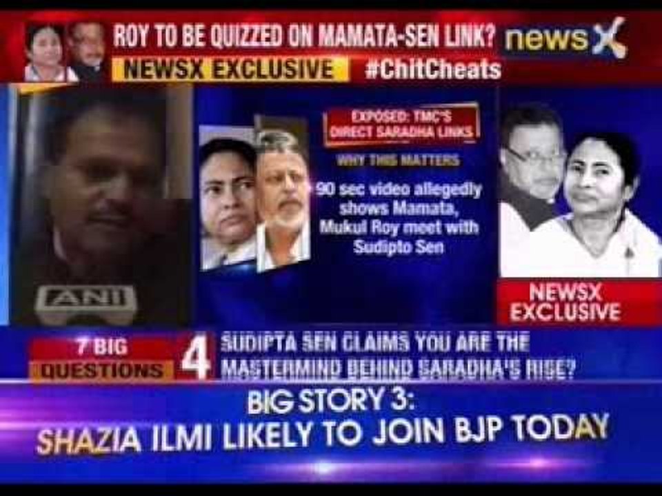 NewsX accesses seven key questions CBI has ready for Mukul Roy