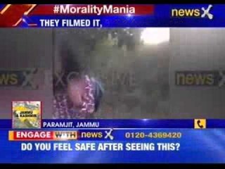 Young couple thrashed by a group of men in Maharashtra