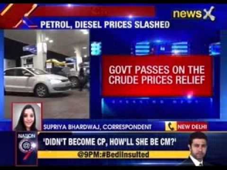 Petrol price cut by Rs 2.42/litre, diesel by Rs 2.25