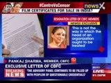 NewsX accesses exclusive resignation letter of CBFC members