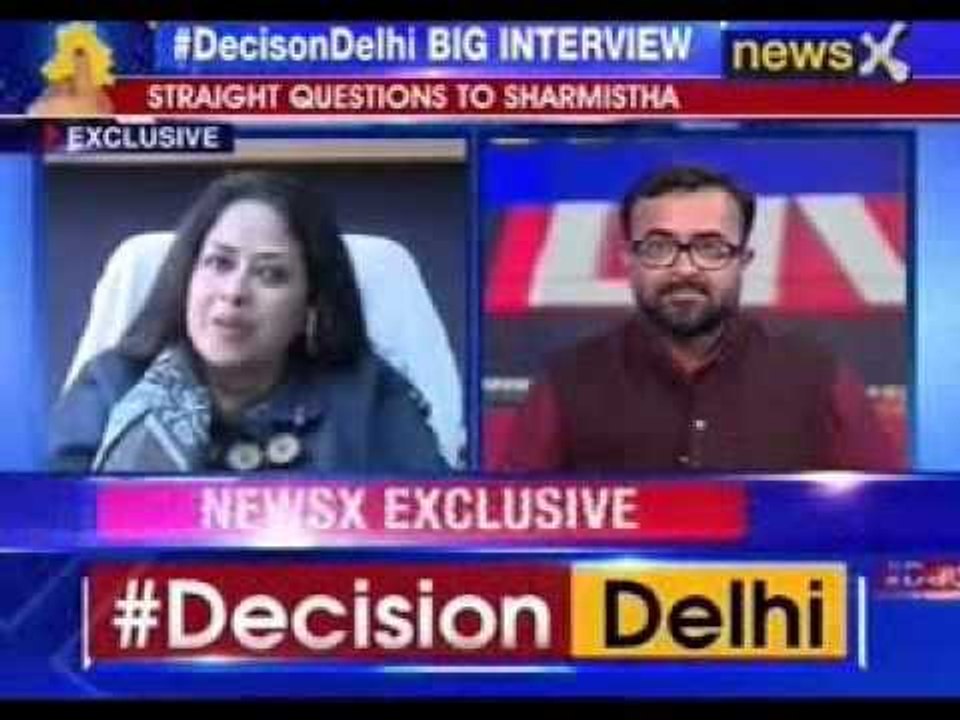NewsX Exclusive interview with Sharmistha Mujkherjee