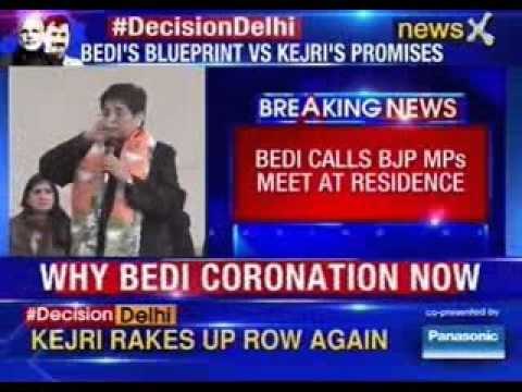 #DecisionDelhi: All decks cleared for Kiran Bedi's coronation tomorrow