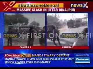 Left TMC workers clash in West Bengal