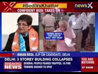 Kiran Bedi has dismissed Kejriwal’s offer for a TV debate