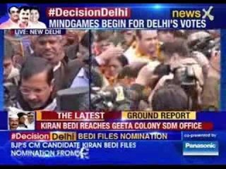 Arvind Kejriwal files nomination from New Delhi