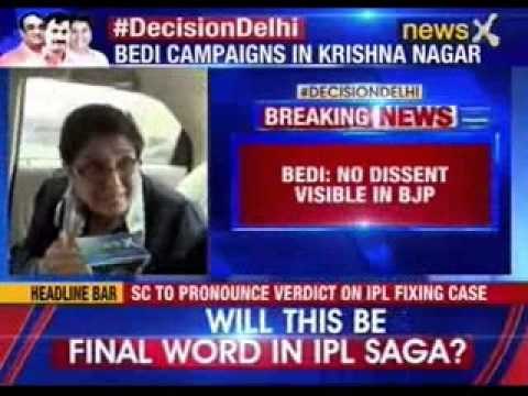 Kiran Bedi says Harsh Vardhan guiding me in Krishna Nagar