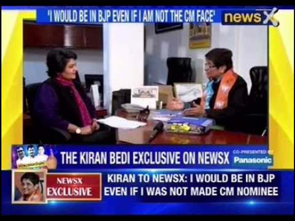 NewsX Exclusive interview with Kiran Bedi