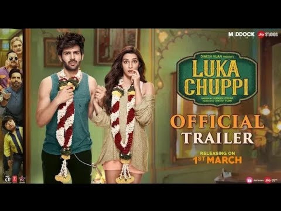 Luka Chuppi Movie Trailer Review | Luka Chuppi Film Trailer Review | Kriti Sanon, Kartik Aaryan