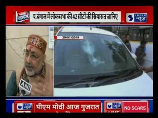 BJP का दावा, बंगाल में अमित शाह की रैली पर TMC ने हमला करवाया