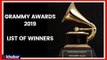 Grammy Awards 2019; List of Winners; Who are the winners, best Albums, top songs, Best New Artist