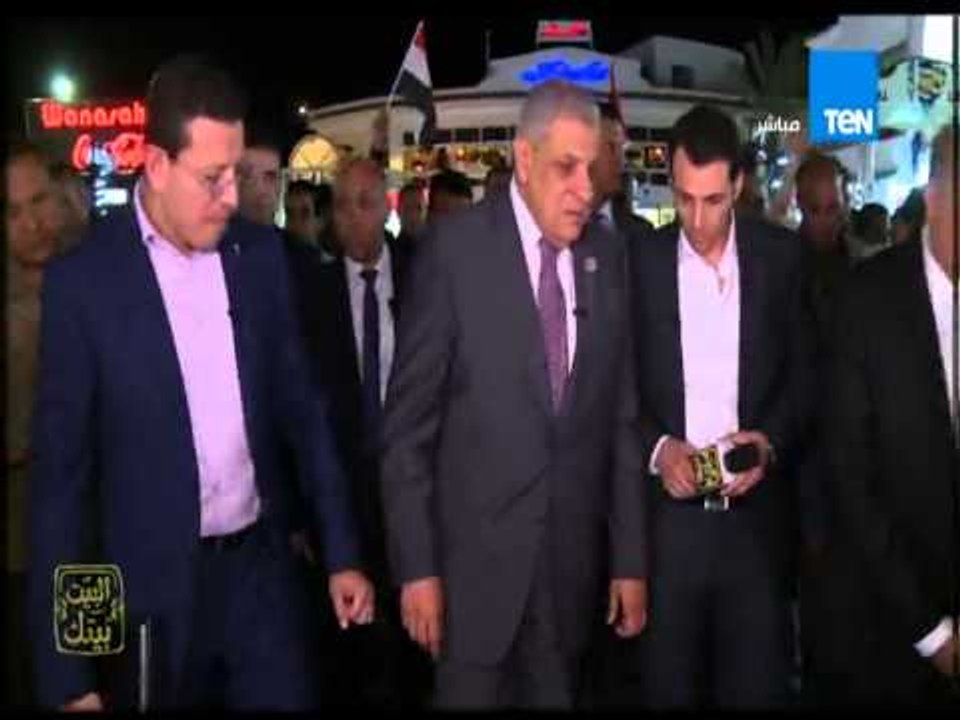 البيت بيتك - أول لقاء لرئيس الوزراء إبراهيم محلب بعد إنتهاء فعاليات المؤتمر الإقتصادي بشرم الشيخ
