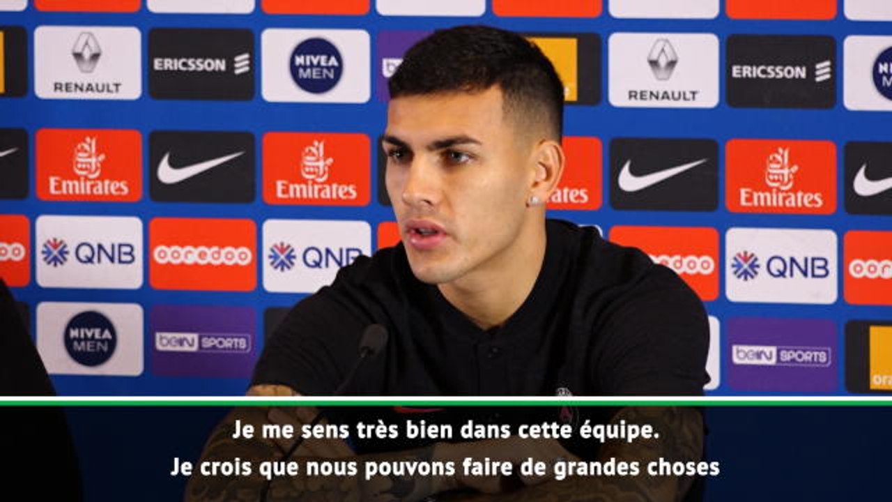 8es - Paredes : "Le PSG peut faire de grandes choses en C1"
