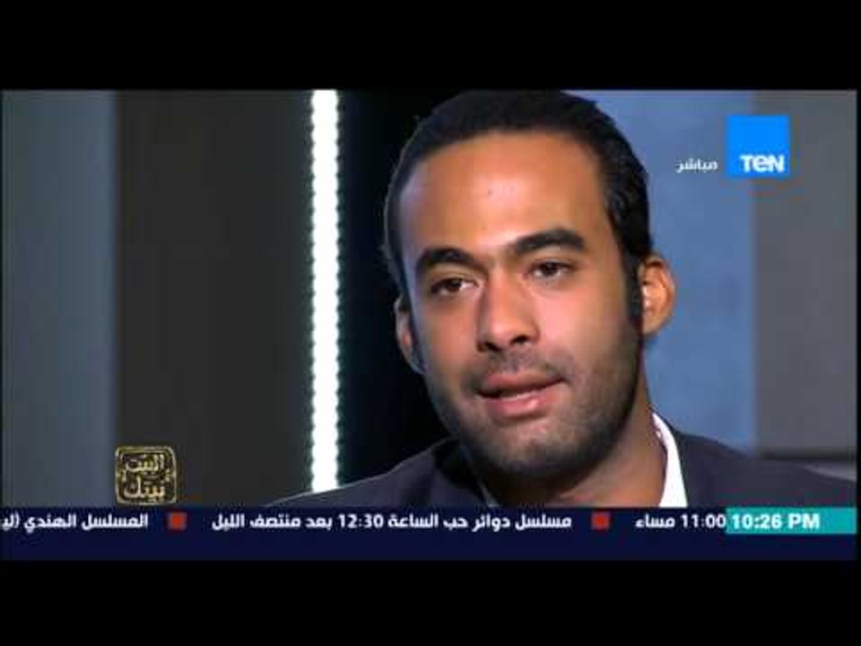 البيت بيتك - التقمص العصبي للشخصية مع الفنان احمد زكي يتسبب في مشهد كوميدي في عيد ميلاد ابنه هيثم