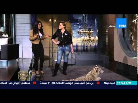 البيت بيتك - أنوسة كوتة ” أصغر مدربة أسود ونمور فى مصر مع الإعلامية إنجى أنور