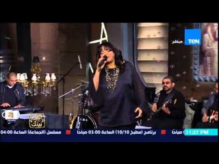 البيت بيتك - المطربة الجميلة حنان ماضى تختم الحلقة بأغنية " البحر بيخطفنى "