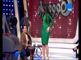 5 مووواه - الراقصة دينا تتحدى صافينار بالرقص بالفستان الأخضر والكعب العالى على طبلة سعد الصغير