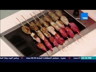 مطبخ 10/10 - الشيف أيمن عفيفي - طريقة عمل شيش طاووق علم مصر