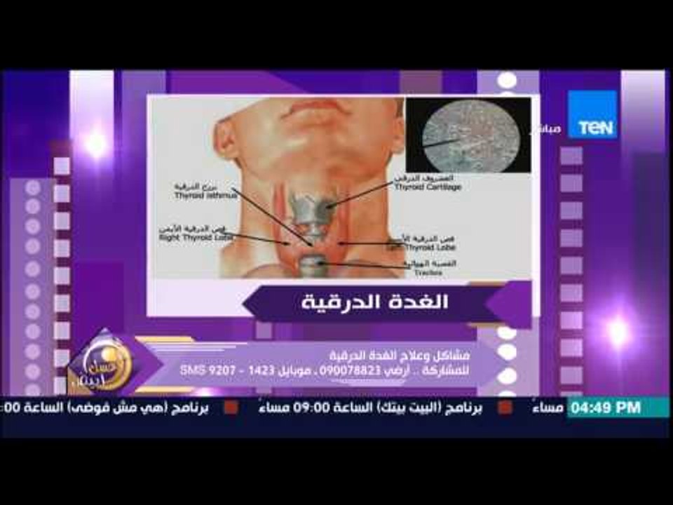 عسل أبيض - د/مجدى إسماعيل يشرح ما هى الغدة الدرقية والأعراض التى تكشف عن وجود مشاكل بها