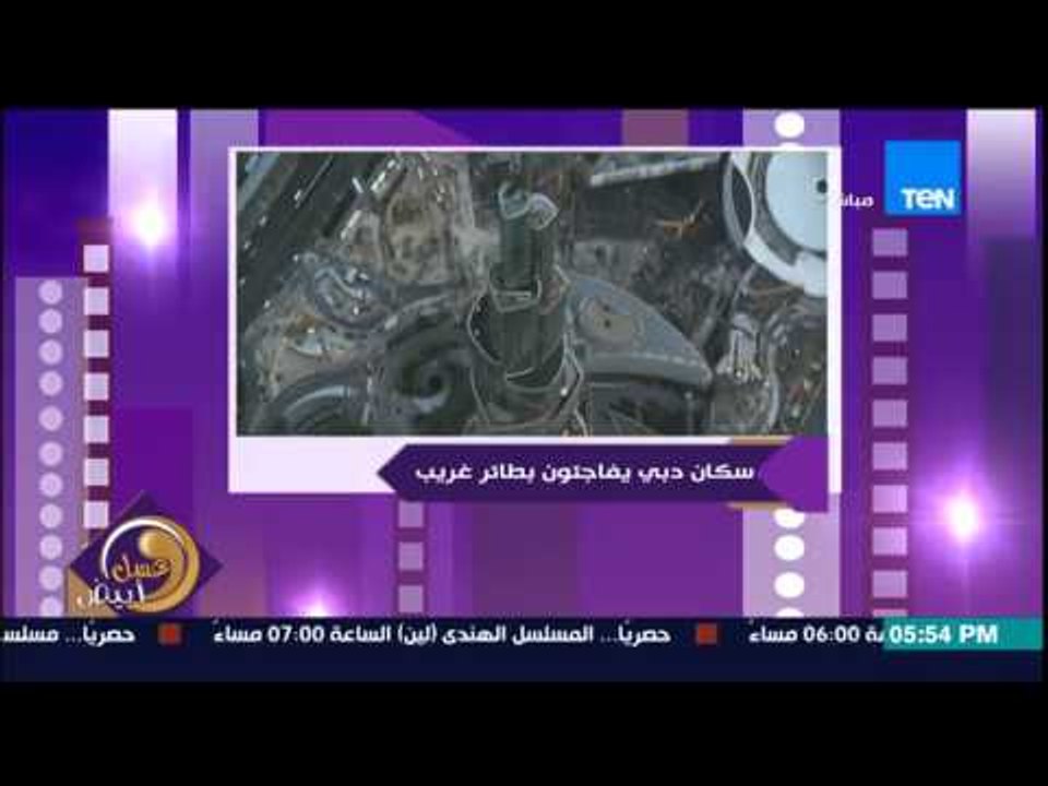 عسل ابيض - سكان دبي يتفاجئون بطائر غريب وسط ناطحات السحاب "إختراع لحل مشكلة المرور"