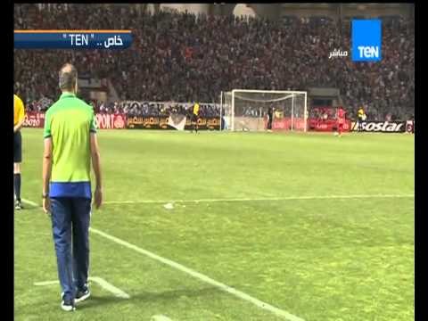 ستاد TeN - رد فعل شريف اكرامي بعد تصدي احمد عادل لضربة الجزاء امام الافريقي التونسي .. ولاد النادى