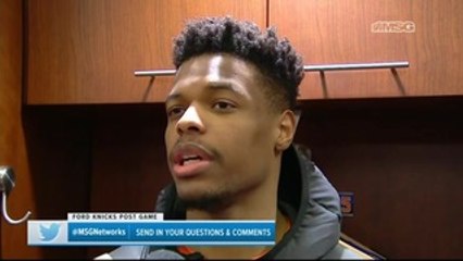 Knicks Postgame: Dennis Smith Jr. | Feb 28 vs. Cavaliers