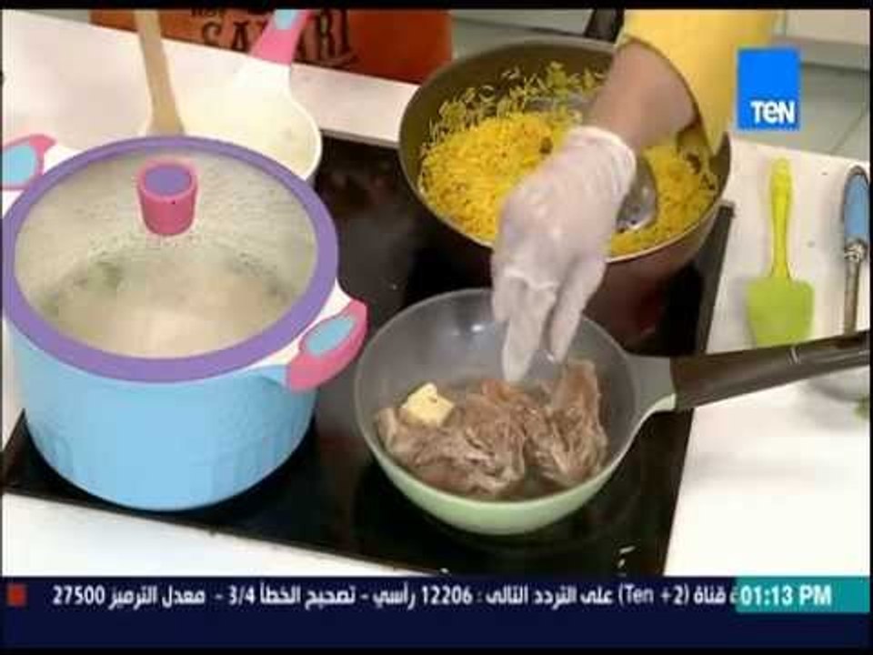 مطبخ سي السيد - الشيف حسن حسونة - طريقة عمل لسان عصفور و أرز بالبرتقال و بط بالبرتقال