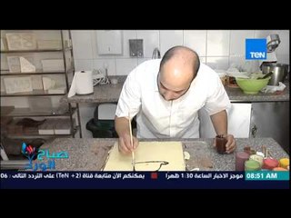 صباح الورد - تقرير | ياسر جعيصة فنان يرسم لوحات فنية رائعة بـإستخدام "الشيكولاتة"