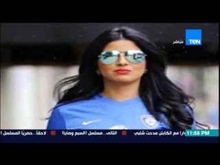 مساء الانوار -  شلبي يعاكس ويغازل مشجعة الهلال أثناء تتويجه بطلاً للسوبر السعودي مفيش احلى من كدة