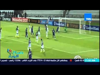 صباح الورد - لافتات عليها عبارات مسيئة لتونس في مباراة الزمالك والصفاقسي في مباراة الأمس