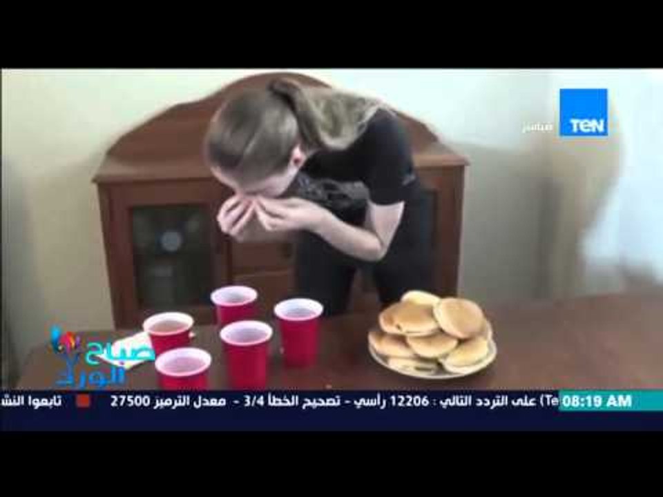 صباح الورد - فيديو لعارضة أزياء تثير الإستغراب...