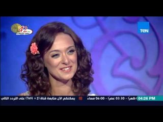 قمر 14 - الفنانة إنجي أبو زيد توضح علاقتها بالموضة والأزياء "لو الموضة شمال أنا يمين"