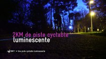 Bordeaux Métropole - Une piste cyclable luminescente