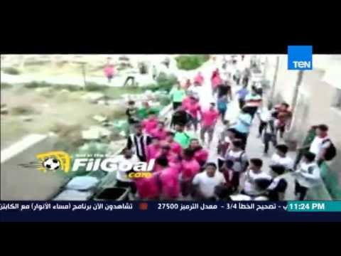 مساء الأنوار- شلبي يعرض فيديو للاعبي نادي ‏الزمالك‬ يتسلقون سور النادي لتحية جمهورهم