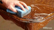 How to restore furniture without chemical stripping