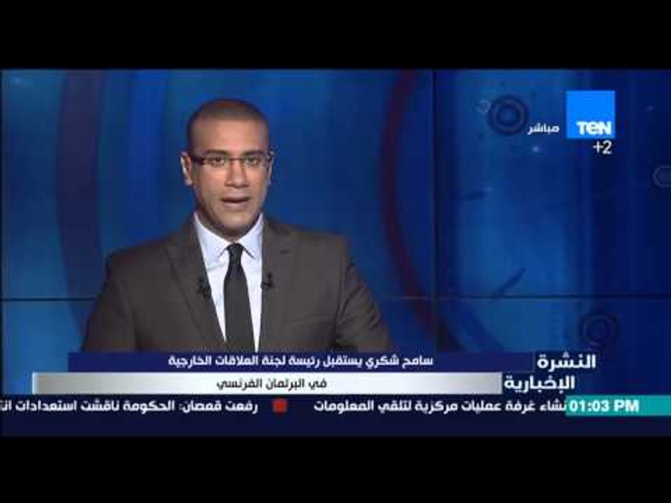 النشرة الإخبارية - سامح شكري يستقبل رئيسة لجنة العلاقات الخارجية فى البرلمان الفرنسي