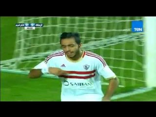 ستاد TEN - محمود كهربا يحرز الهدف الاول لـ مادى الزمالك ... الزمالك VS الانتاج الحربى 1 / 0
