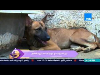 عسل أبيض | 3asal Abyad - عسل أبيض - الطفلة وردة وتعاملها مع الكلاب ومنة "الكلب بهدلك بوس وأحضان"