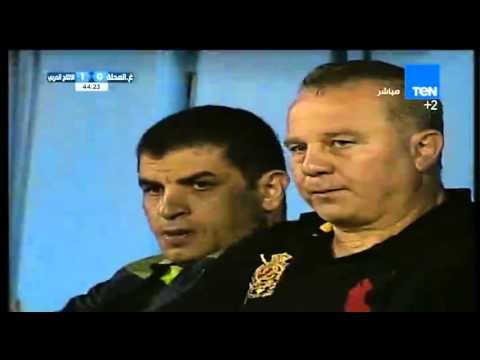 ستاد TEN - الهدف الاول لفريق الانتاج الحربي برأس اللاعب محمود رزق الانتاج الحربى vs غزل المحلة