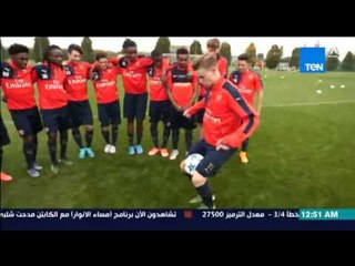 مساء الانوار - مدحت شلبى : مهارات ناشئ ارسنال فى حضور هنري