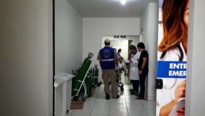 Homem se fere com vidro é socorrido no Interlagos