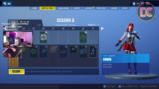 fortnite Streamers React To The New SEASON 8 BATTLEPASS! -New Skins, Locations, Boats & Pets!-